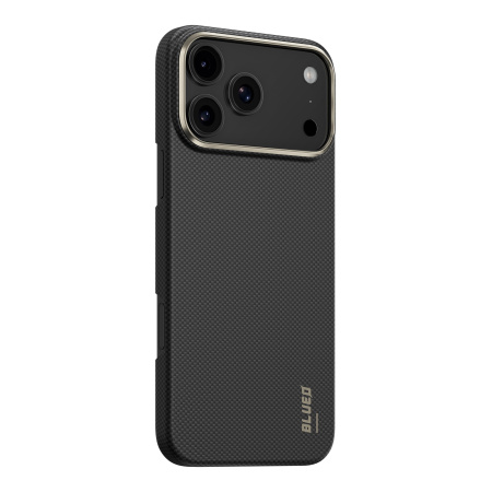 Защитный чехол Blueo для iPhone Air, Air Aramid Fiber (Kevlar) 600D (MagSafe) Black