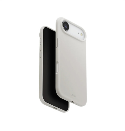 Защитный чехол UNIQ Lino (Magsafe) для iPhone Air Mist Grey