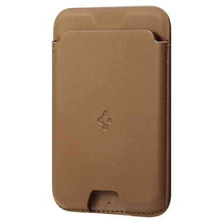 Чехол-бумажник Spigen Valentinus MagSafe Card Holder Brown