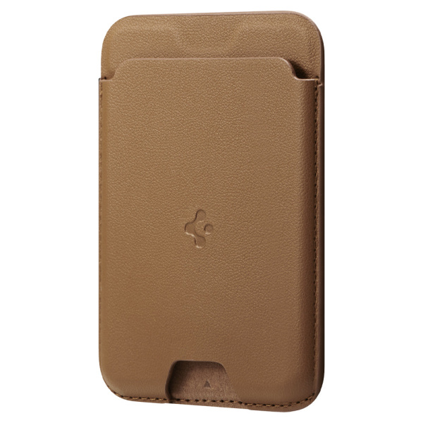 Чехол-бумажник Spigen Valentinus MagSafe Card Holder Brown