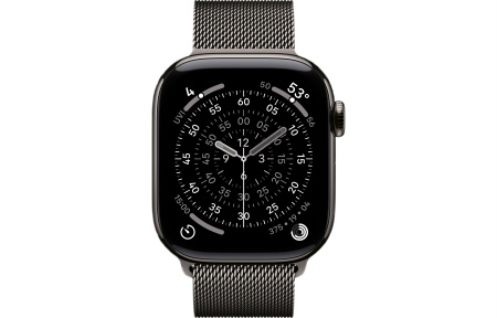 Часы Apple Watch Series 11 42mm Slate Titanium Case with Slate Milanese Loop (GPS + LTE) Часы Apple Watch Series 11 42mm Slate Titanium Case with Slate Milanese Loop (GPS + LTE)