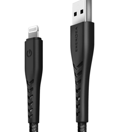 Кабель EnergEA NyloFlex USB-A to Lightning MFI C89 1.5m Black