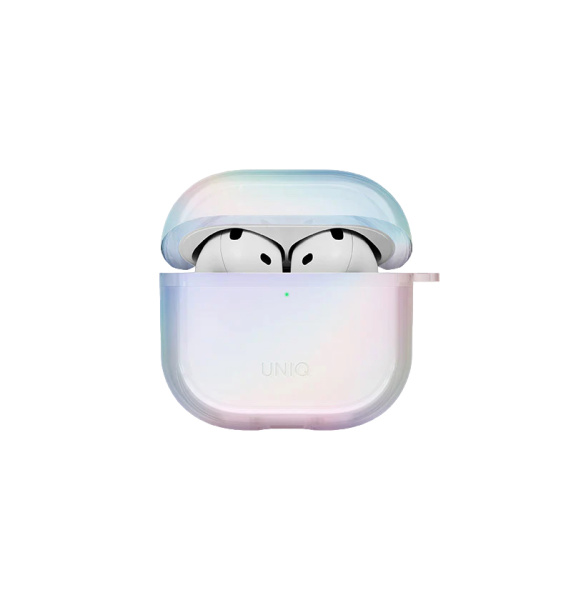 Чехол Uniq Iridescia (Holographic) для Airpods 4 Holo Quartz
