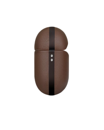 Чехол Uniq Terra Genuine Leather для AirPods 3 (2021) Brown