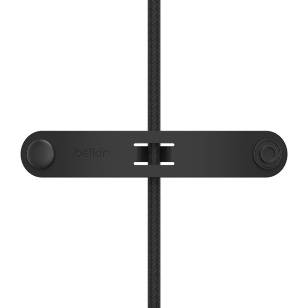 Кабель Belkin 2in1 60W USB-C / Lightning To USB-C 1,5м Braided Cable Черный