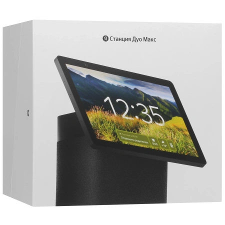 Умная колонка Яндекс Станция Дуо Макс с Алисой, с Zigbee, чёрный, 60Вт Умная колонка Яндекс Станция Дуо Макс с Алисой, с Zigbee, чёрный, 60Вт