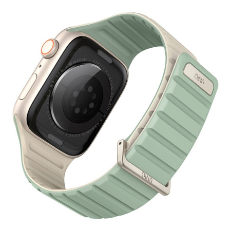 Ремешок Uniq для Apple Watch 38-41 mm Revix EVO Reversible Magnetic Soft Mint / Beige