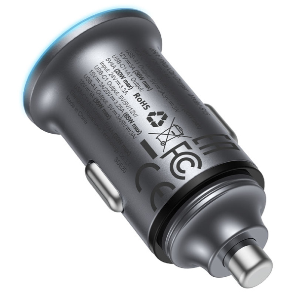 Автомобильное зарядное устройство ACEFAST B15 Fast Car Charger 65W