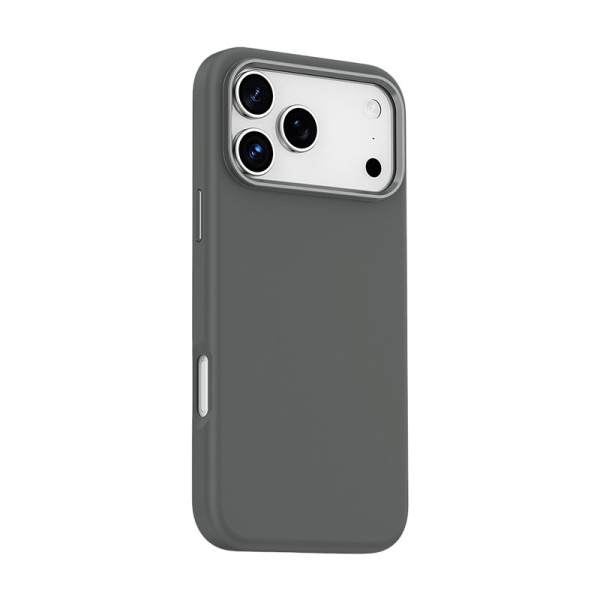 Защитный чехол Keephone Rosana Silicone case (Magsafe) для iPhone 18 Pro/17 Pro Grey