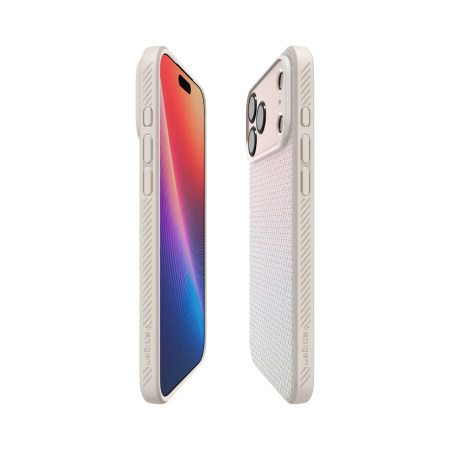 Защитный чехол Spigen Liquid Air для iPhone 18 Pro / 17 Pro Natural Titanium