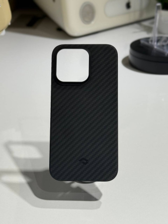 Чехол Pitaka MagEZ Case 3 для iPhone 14 Pro Black/Gray Twill Б/У