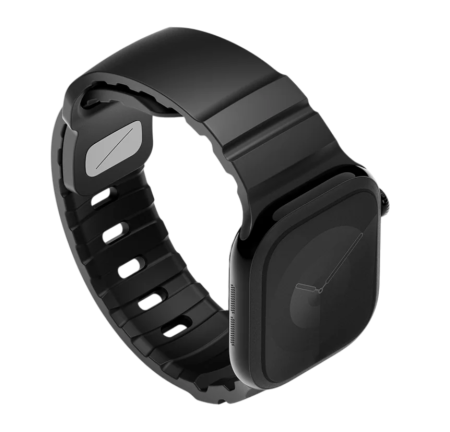 Ремешок Uniq для Apple Watch 40/41/42mm Alton Waterproof Silicone Midnight Black