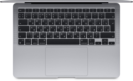 Ноутбук Apple MacBook Air 13  M1 (8-core CPU / 7-core GPU) / RAM 8GB / SSD 256GB Space Gray (Серый космос) MGN63RU/A