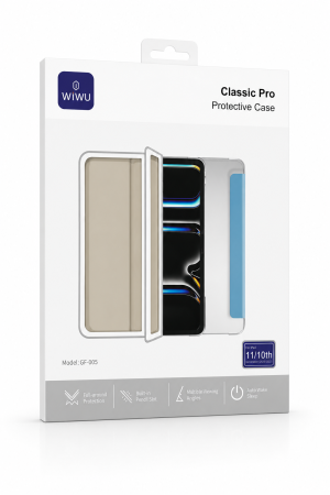 Защитный чехол WIWU Classic Pro Protective Case for iPad 10.9''(2022) / 11"(2025) Grey