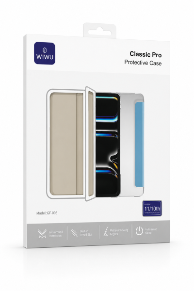 Защитный чехол WIWU Classic Pro Protective Case for iPad 10.9''(2022) / 11"(2025) Grey