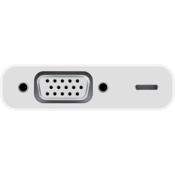 Разъем Apple Lightning (m) - VGA (f)/Lightning (f) (MD825ZM/A)