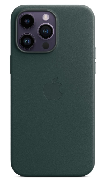 Чехол Apple iPhone 14 Pro Leather Case with MagSafe Forest Green