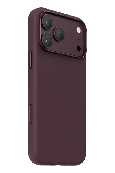 Защитный чехол Keephone Rosana Silicone case (Magsafe) для iPhone 18 Pro Max/17 Pro Max Burgundy