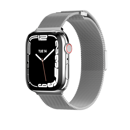 Ремешок Switcheasy Mesh Stainless Steel Apple Watch Loop для Apple Watch 38/40/41mm Silver