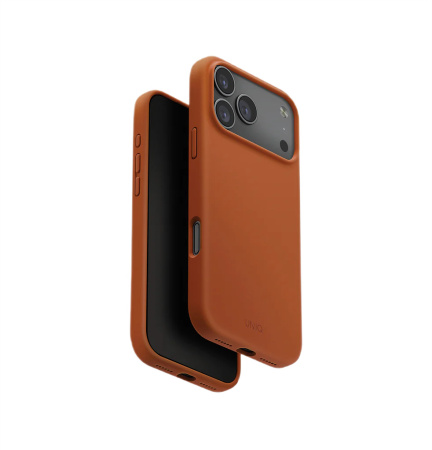 Защитный чехол UNIQ LINO (MagSafe) для iPhone 17 Pro Max Sunset Orange