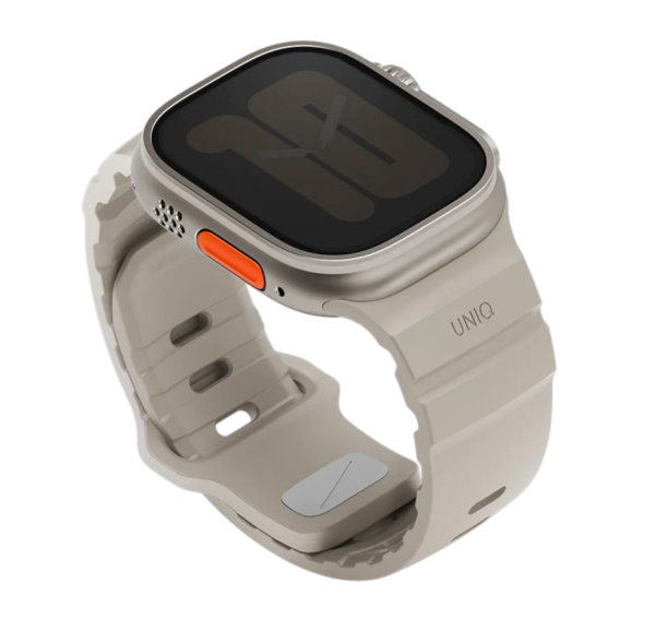 Ремешок Uniq для Apple Watch 44/45/46/49mm Alton Waterproof Silicone Light Sand