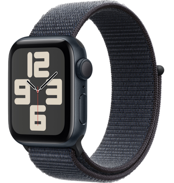 Apple Watch SE (2024) 40mm Midnight Aluminum Case with Ink Sport Loop (GPS) Б/У