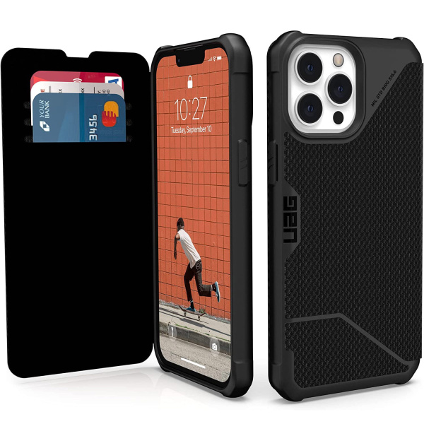 Защитный чехол UAG Metropolis iPhone 14 Pro Kevlar Black