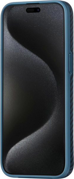 Чехол Pitaka MagEZ Case Pro 4 для iPhone 15 Pro Twill Black/Blue