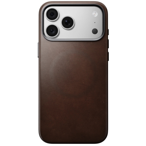 Защитный чехол Nomad Traditional Leather Case для iPhone 18 Pro Brown