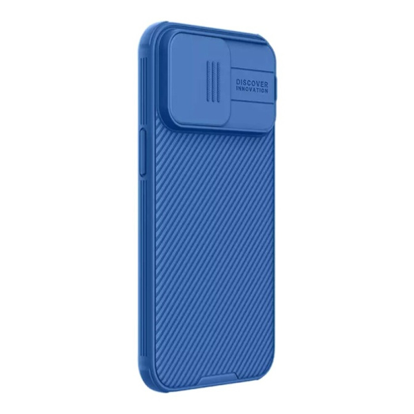 Чехол Nillkin для iPhone 15 Pro CamShield Pro Magnetic Blue