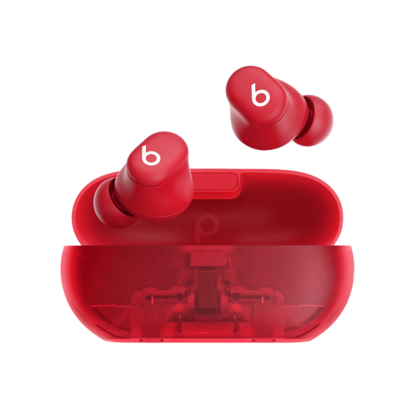 Беспроводные наушники Beats Solo Buds Transparent Red