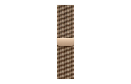 Часы Apple Watch Series 11 42mm Gold Titanium Case with Gold Milanese Loop (GPS + LTE)