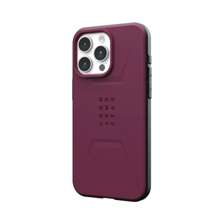 Защитный чехол UAG Civilian iPhone 15 Pro Max MagSafe Bordeaux