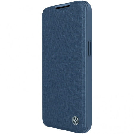 Чехол-книжка Nillkin QIN Pro (Cloth) для iPhone 14 Pro Elite Blue