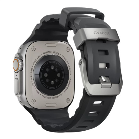 Ремешок Nomad Rocky Point Band для Apple Watch 49/45/44/42mm Storm / Natural Hardware