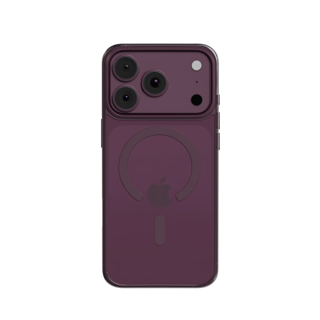 Защитный чехол AceCase Crystal Shield для iPhone 18 Pro Max / iPhone 17 Pro Max Burgundy