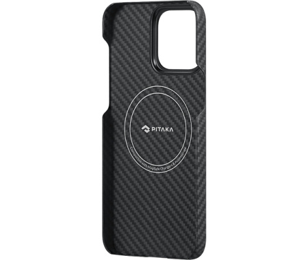 Чехол Pitaka MagEZ Case 4 для iPhone 15 Twill Black/Grey Чехол Pitaka MagEZ Case 4 для iPhone 15 Twill Black/Grey