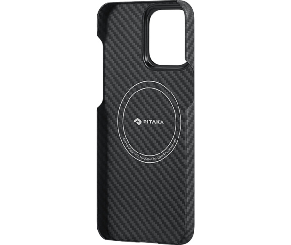 Чехол Pitaka MagEZ Case 4 для iPhone 15 Twill Black/Grey