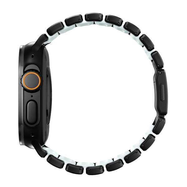 Ремешок Nomad Stratos Band 45/46/49mm Icy Blue Glow / Black Hardware