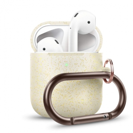 Чехол Elago для AirPods Hang Case Nightglow Pearl