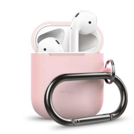 Чехол Elago для AirPods Hang Case Pink