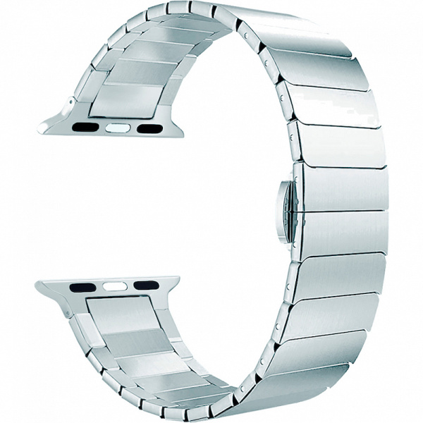 Ремешок Lyambda Canopus для Apple Watch 42-45 мм Silver