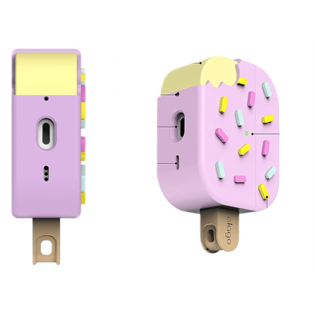 Чехол Elago Ice Cream Silicone Hang Case для AirPods Pro 2 Lavender