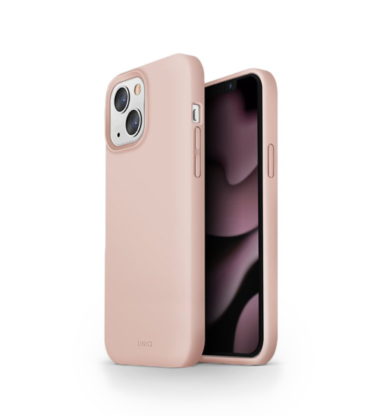 Защитный чехол Uniq Lino для iPhone 13 Pink