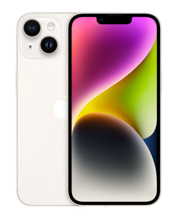 Смартфон Apple iPhone 14 Plus 128GB Starlight (Сияющая звезда)