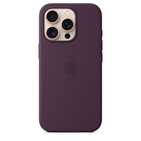 Чехол Apple iPhone 16 Pro Silicone Case with MagSafe Plum