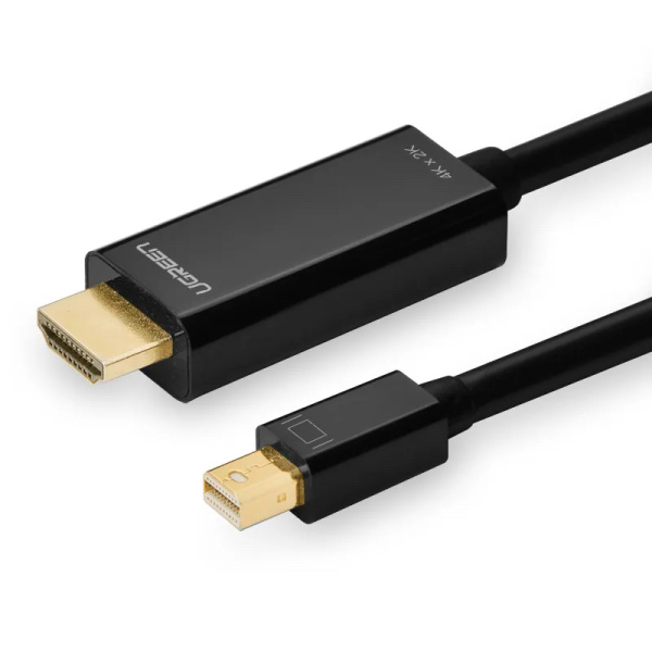 Кабель UGREEN MD101 (20848) Mini DisplayPort to HDMI 4K 1,5m Black