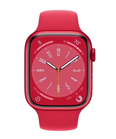 Apple Watch Series 8 41mm (PRODUCT)RED Aluminum Case with (PRODUCT)RED Sport Band (GPS) (размер S/M)