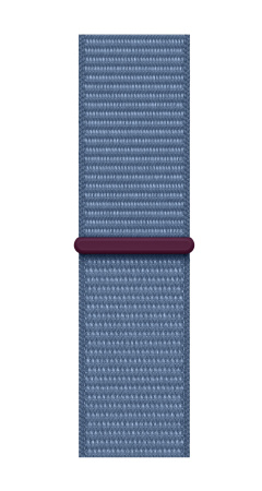 Часы Apple Watch SE (2023) 40mm Silver Aluminum Case with Winter Blue Sport Loop (GPS)