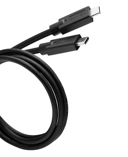 Кабель Canyon USB-C - USB-C 100W 2m Black